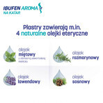 Ibufen Aroma Na Katar, plasture aromatic, după vârsta de 18 luni, 5 bucăți