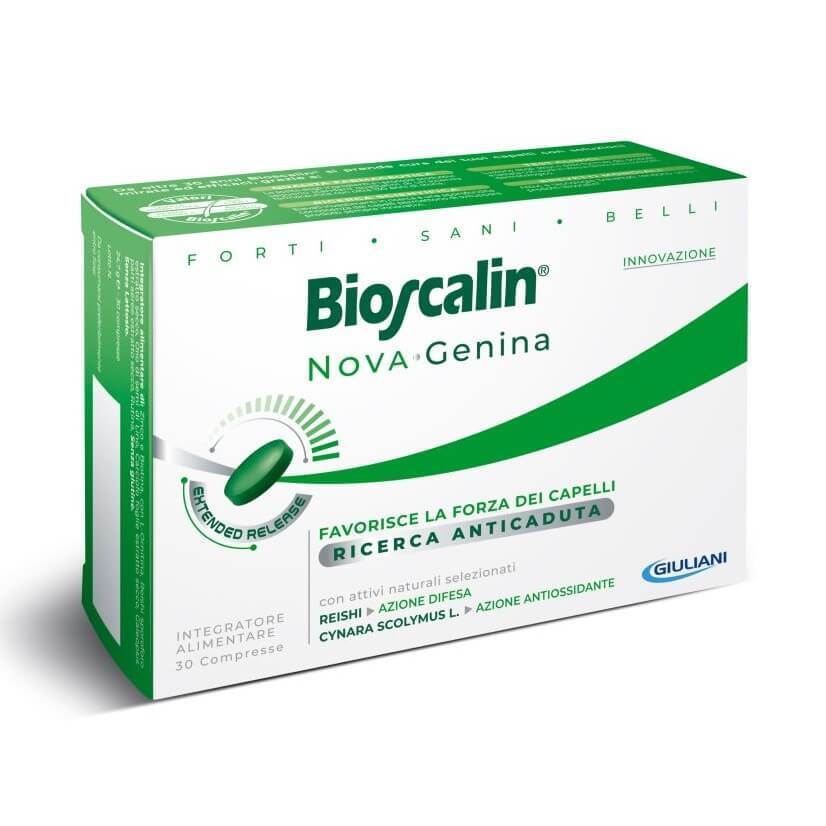 NovaGenina impotriva caderii parului, 30 comprimate, Bioscalin Vitamine si suplimente