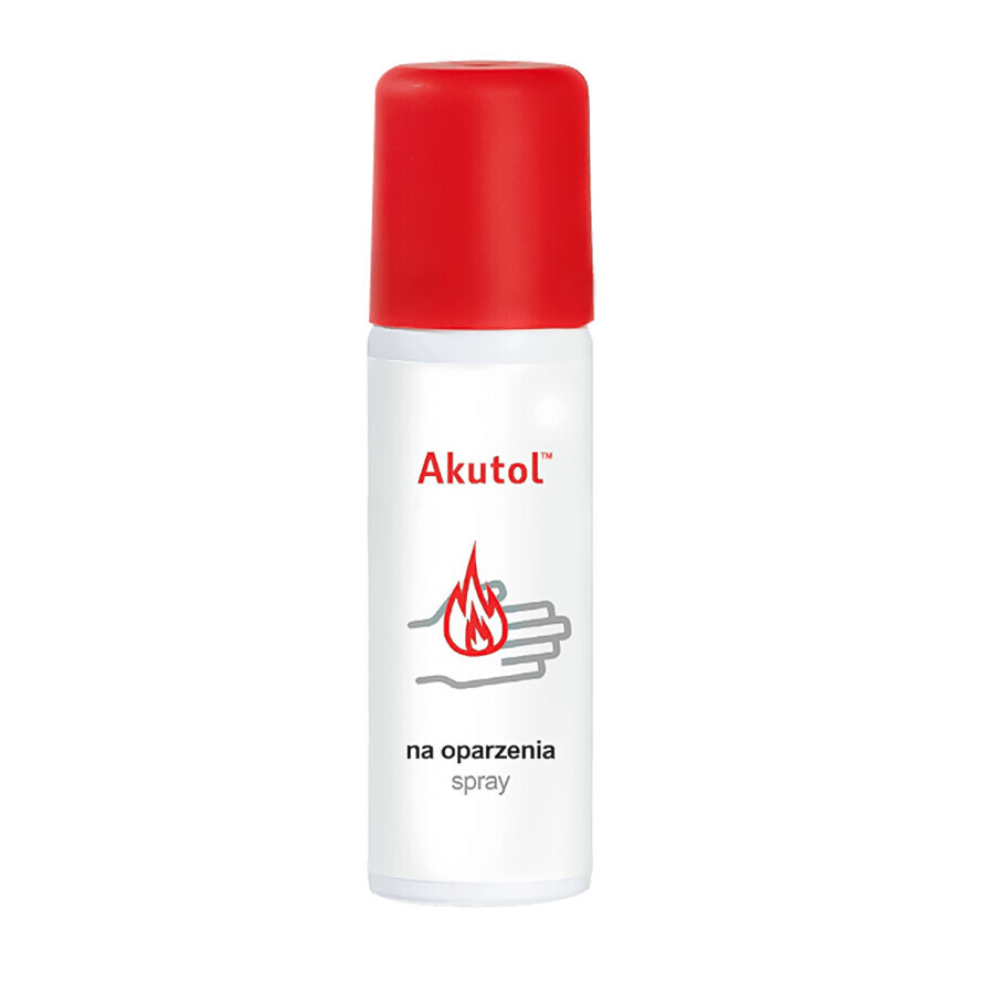 Akutol, spray for burns, 50 ml