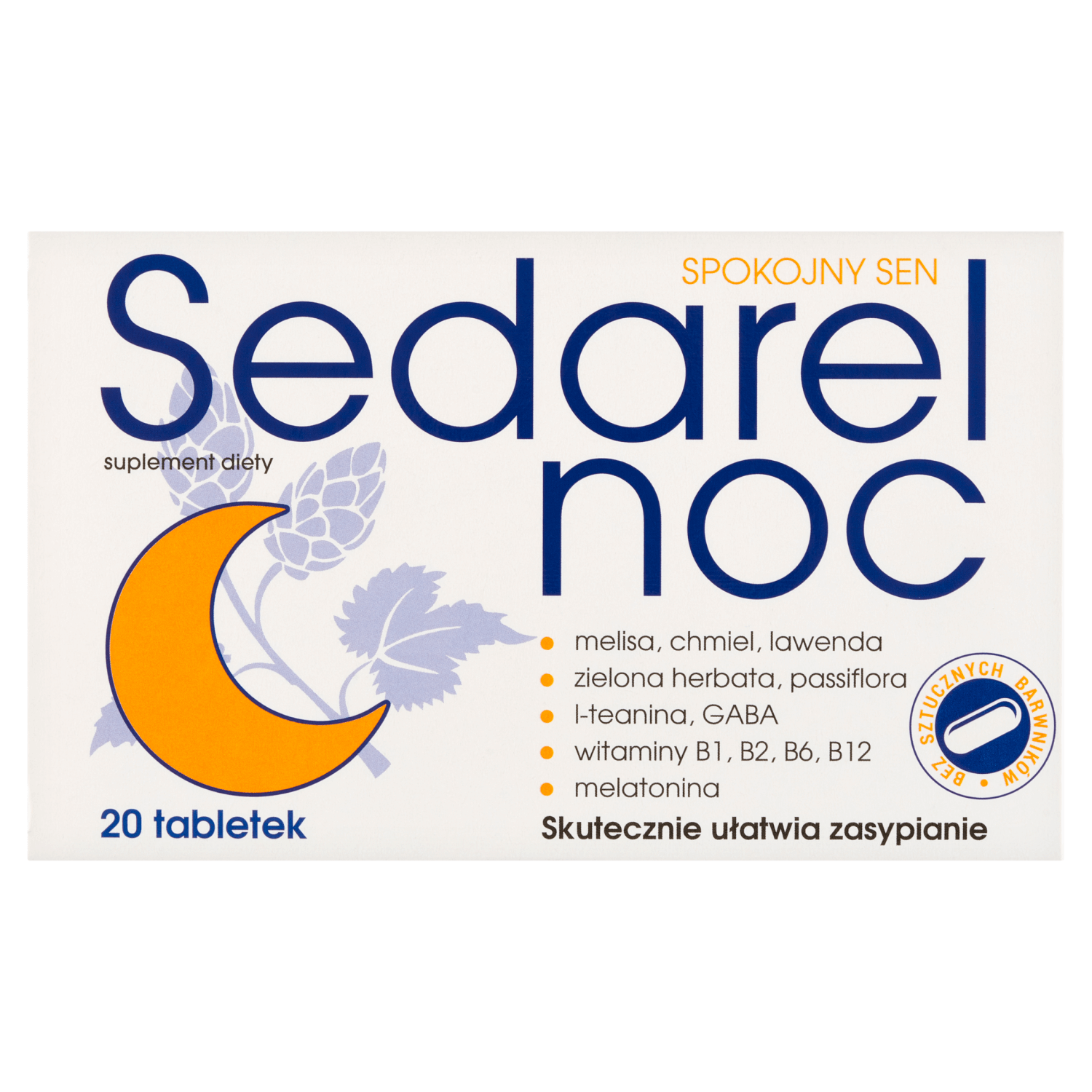 Sedarel Night, 20 comprimate