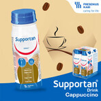 Supportan Drink, Nährstoffpräparat, Geschmacksrichtung Cappuccino, 4 x 200 ml