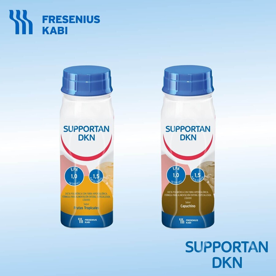 Supportan Drink, Nährstoffpräparat, Geschmacksrichtung Cappuccino, 4 x 200 ml