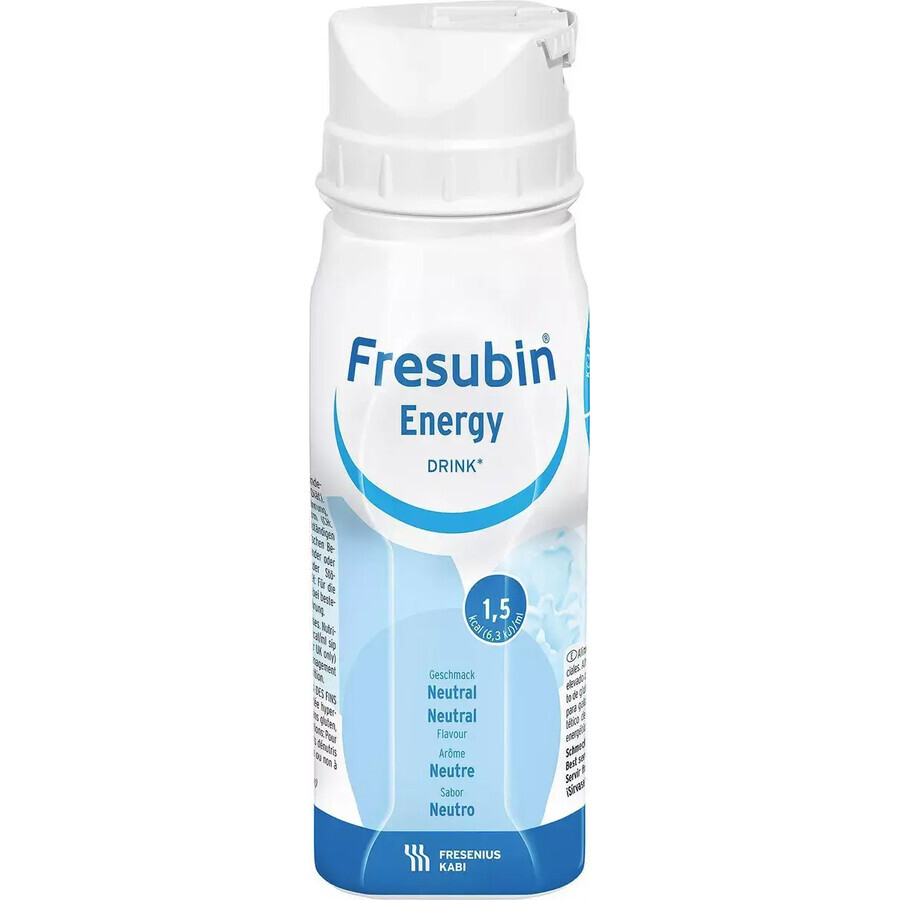 Băutură energizantă cu aromă naturală Fresubin, 4 x 200 ml, Fresenius Kabi