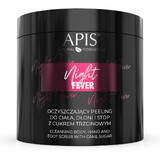 Apis Night Fever, scrub purificator pentru corp, mâini și picioare, 700 g