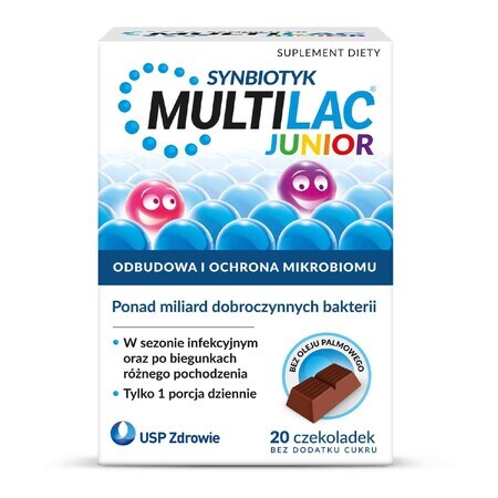 Multilac Junior Synbiotics, 20 buc AMBALAJ CONTAMINAT