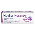 Heviran Comfort 50 mg/g, Creme, 2 g