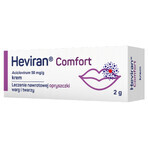 Heviran Comfort 50 mg/g, Creme, 2 g