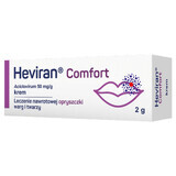 Heviran Comfort 50 mg/g, Creme, 2 g