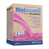 Olimp Nutramil Complex Diabetic, aromă de fructe de pădure, 6 pliculețe