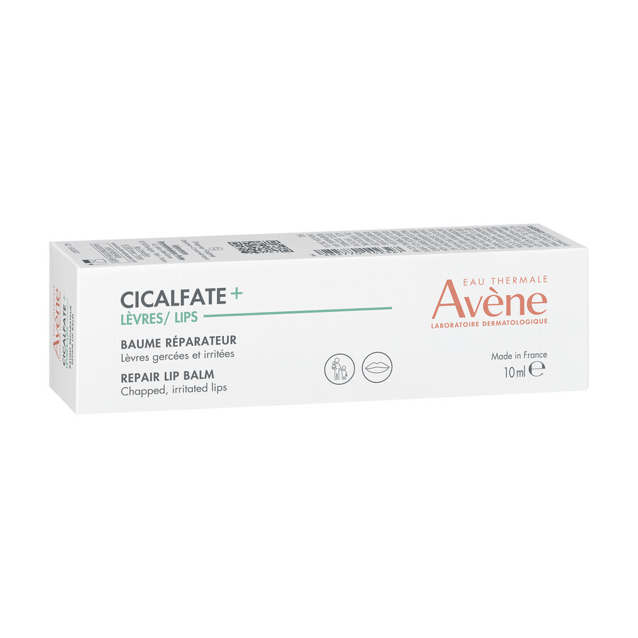 Avene Cicalfate+, balsam regenerant pentru buze, 10 ml