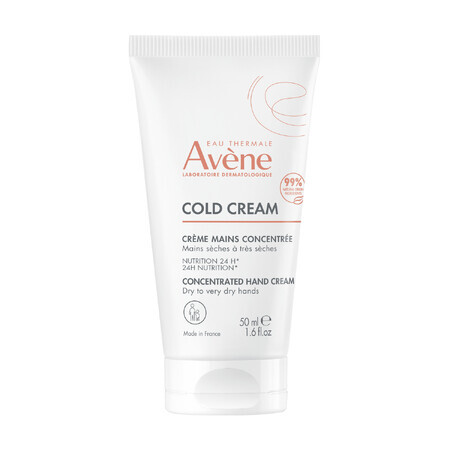 Avene Cold Cream, cremă de mâini concentrată, 50 ml