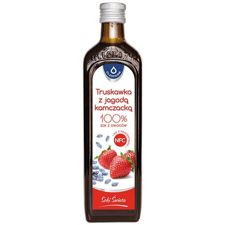 Oleofarm Juice of the World Căpșuni cu fructe de pădure Kamchatka, 100% suc de fructe, 490 ml