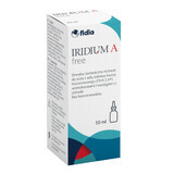 Iridium A Free, picături oculare hidratante, soluție, 10 ml