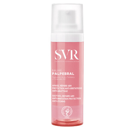 SVR Palpebral Baume, soothing balm for face, eyelids and eye area, irritated skin, very dry, atopic, 30 ml