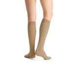 Jobst Ultra Sheer Knee Compression Socks CCL2 Closed Toe Size 2 Natural