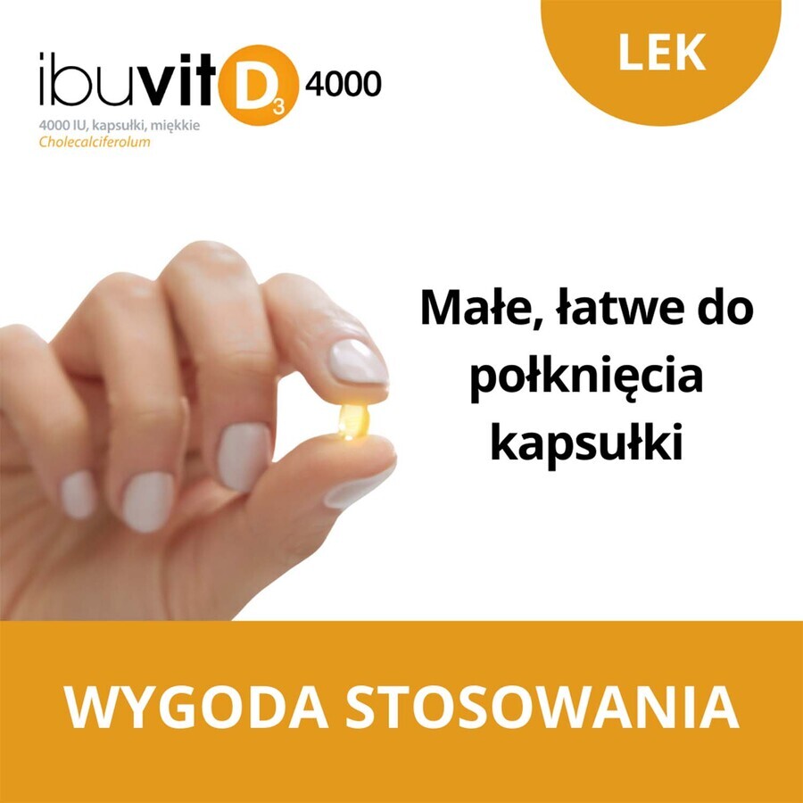 Ibuvit D3 4000 UI, 150 gélules