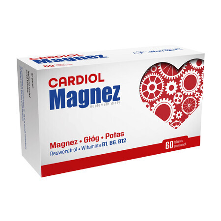 Cardiol Magnesium, 60 comprimate filmate