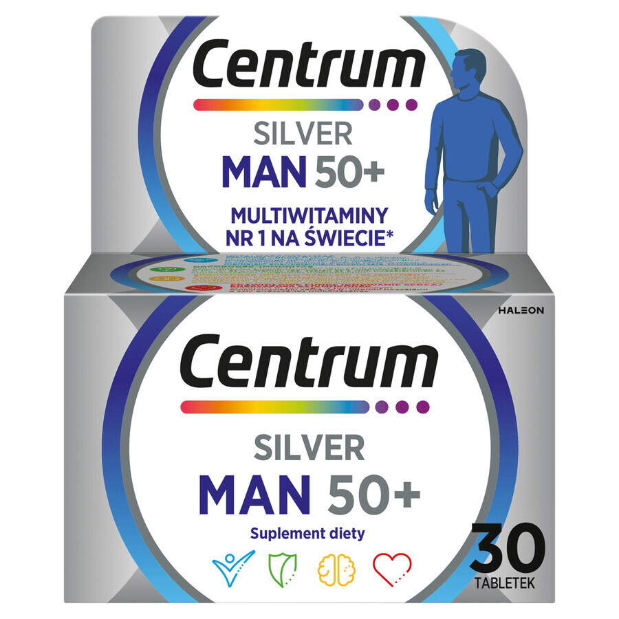 Centrum Uomo 50+, 30 compresse