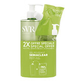 Set SVR Sebiaclear, foam gel without soap for cleaning pores, 400 ml + refill, 400 ml