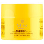 Miya myENERGYmask, mască iluminatoare cu vitamina C, 50 ml