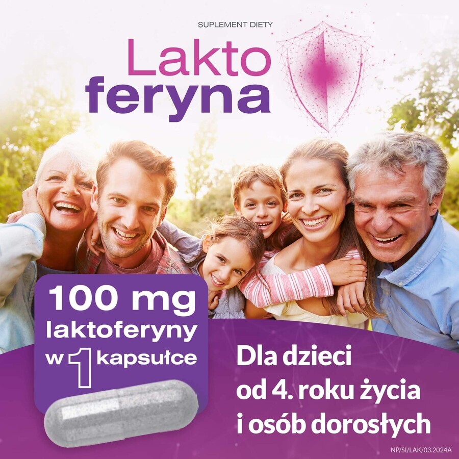 Nutropharma Lactoferrin, 15 capsule