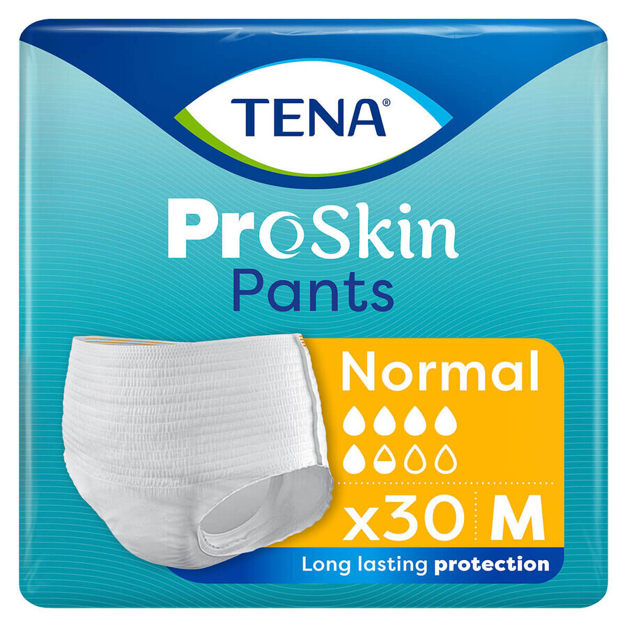 Tena Pants ProSkin, absorbierende Slips, Größe M, 80-110 cm, Normal, 30 Stück