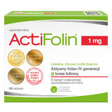 ActiFolin 1 mg, 60 comprimate