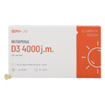 SEMA Lab Vitamina D3 4000 UI, 60 capsule moi