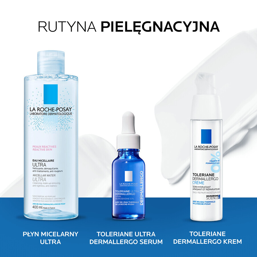 La Roche-Posay Toleriane Dermallergo, gezichtscrème, regenererende vochtinbrengende verzorging, 40 ml