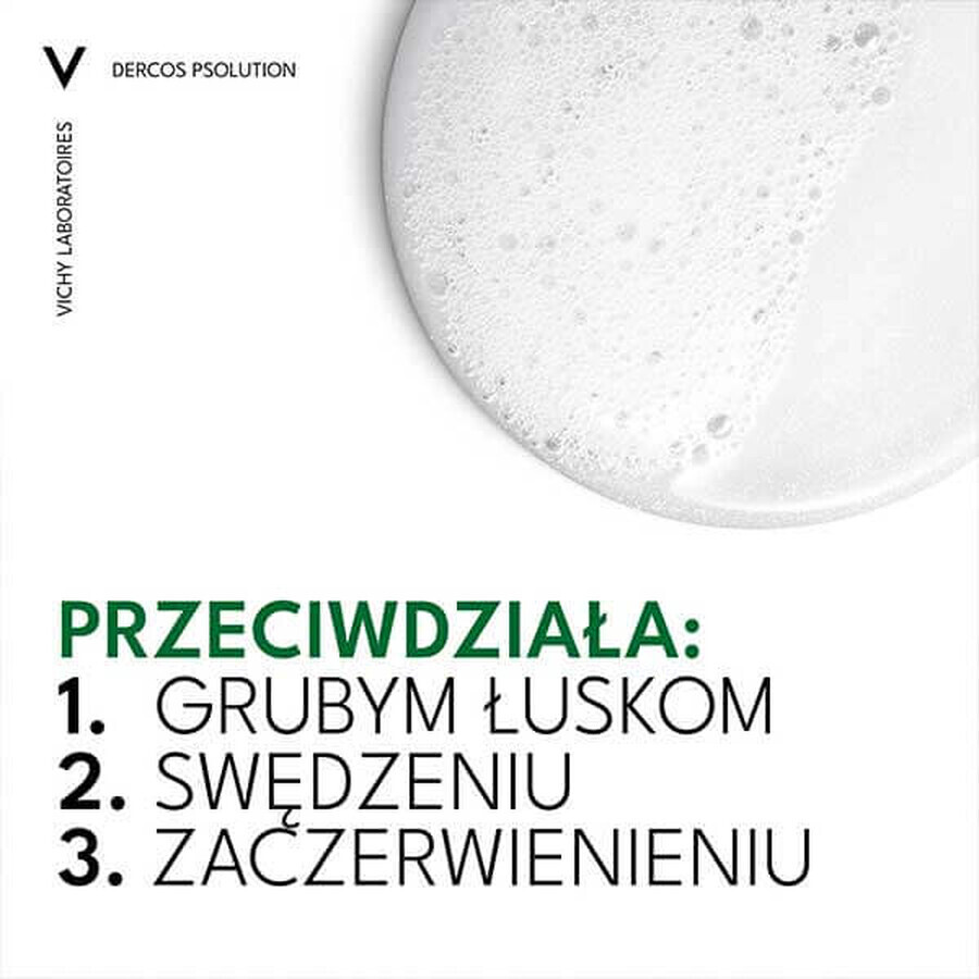 Vichy Dercos PSOlution, șampon keratolitic pentru păr, 200 ml