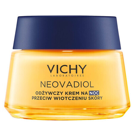 Vichy Neovadiol Post-Menopause, cremă de noapte reparatoare împotriva lăsării pielii, 50 ml