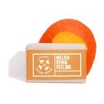 Cztery Szpaki, jabón en barra exfoliante, bálsamo y calabaza, 110 g