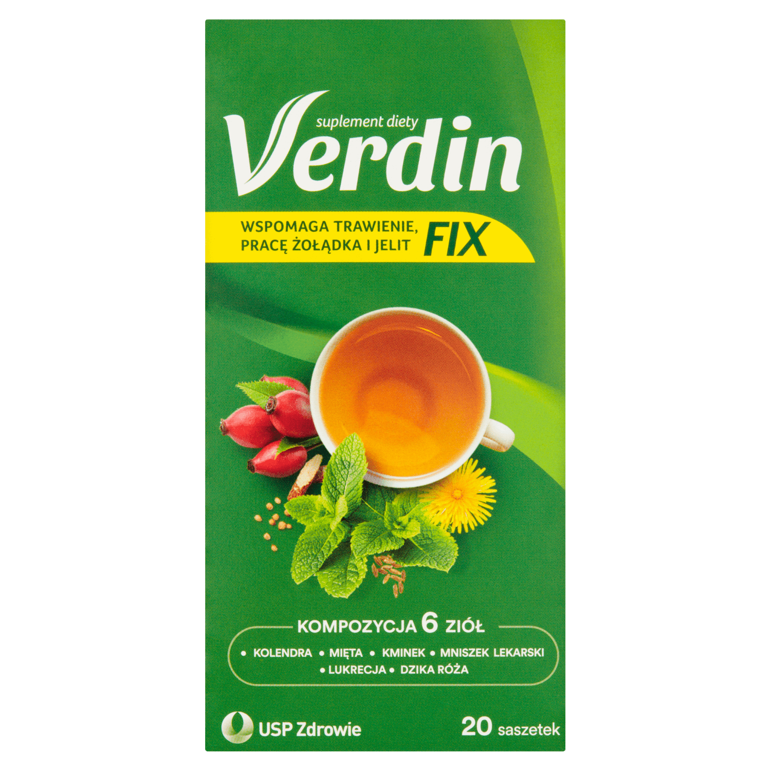 Verdin Fix, 20 pliculețe