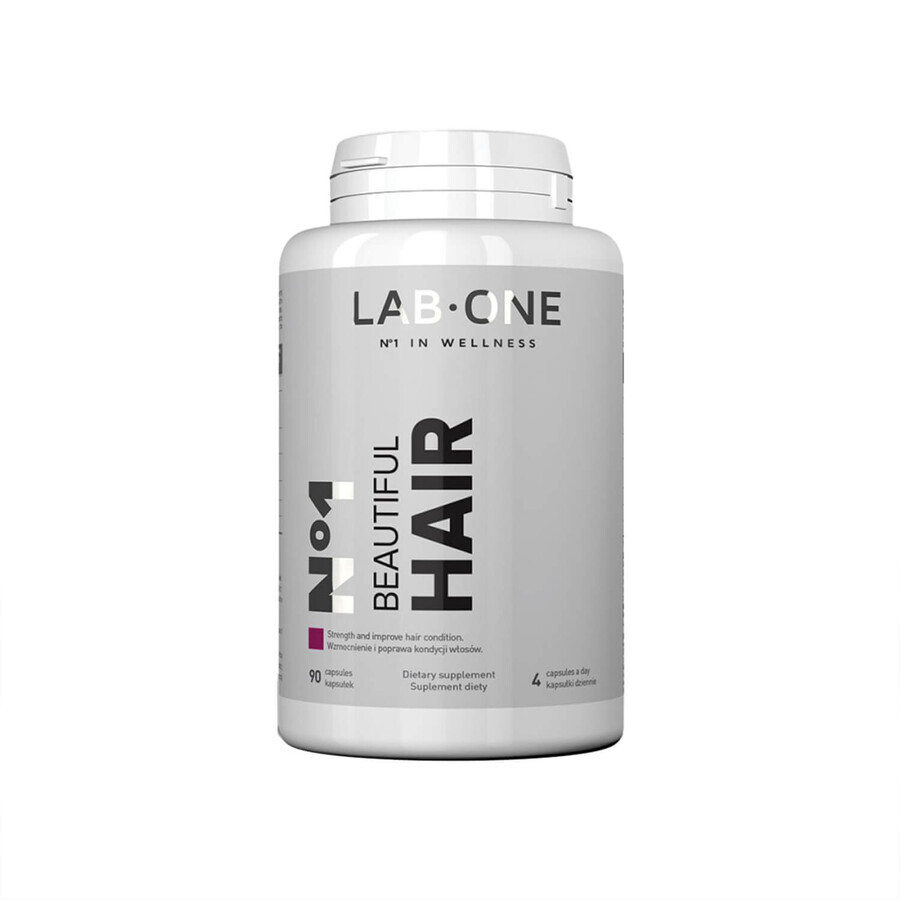 Lab One No 1 Mooi haar, 90 capsules