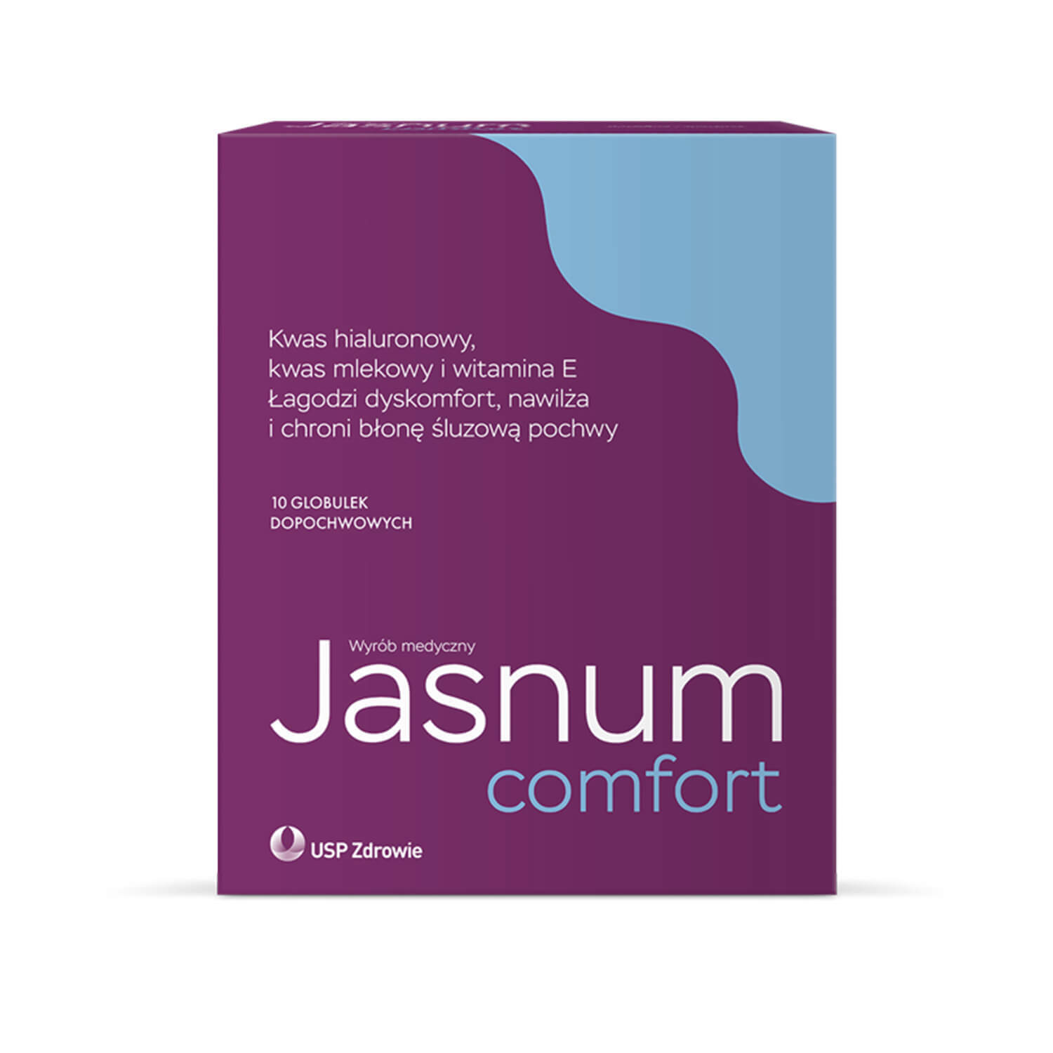 Jasnum Comfort, globule vaginale, 10 unități