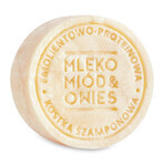 Ministry of Good Zeep, shampoo bar, honing, melk en haver, 85 g