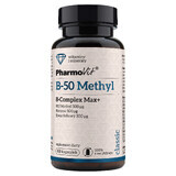 PharmoVit B-50 Metil B-Complex Max+, 60 cápsulas