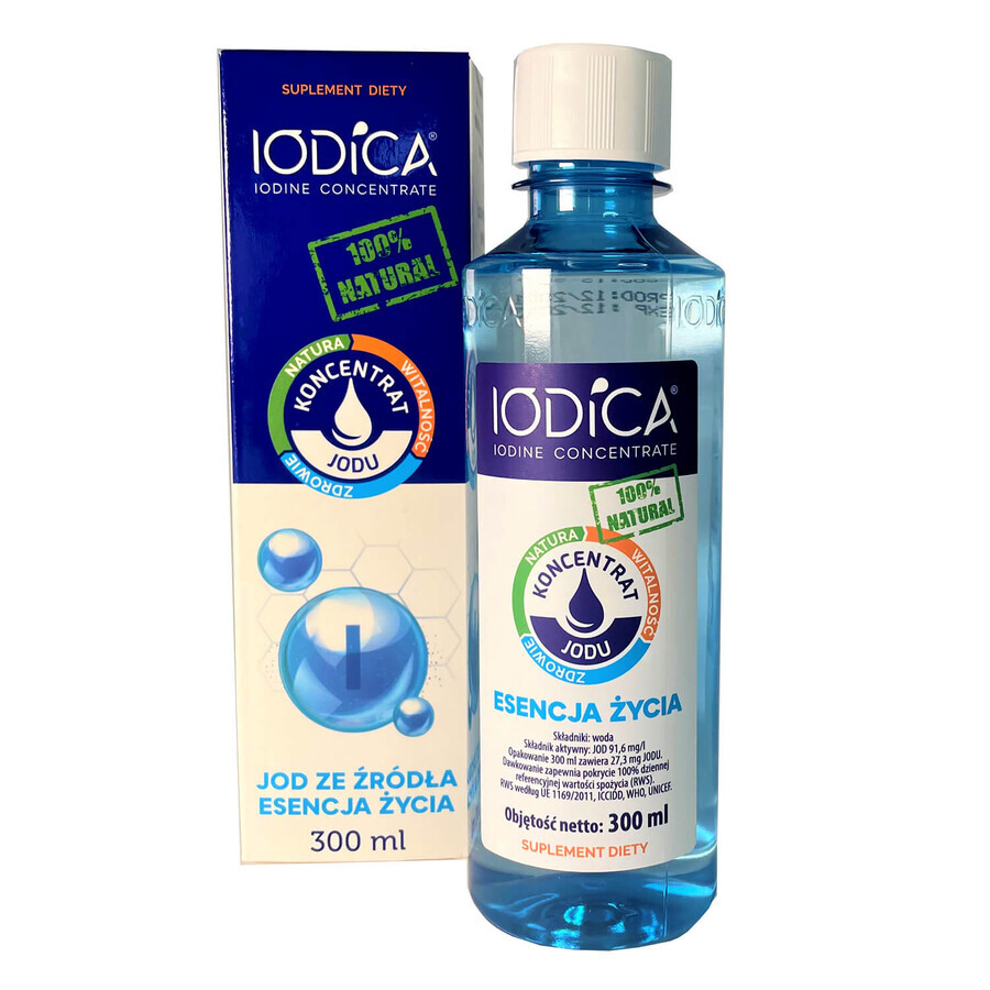 Iodica, concentrato di iodio, liquido, 300 ml 