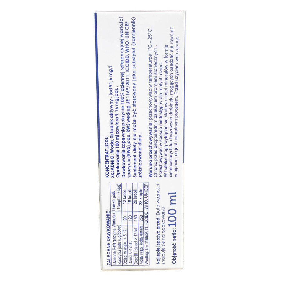 Iodica, concentrato di iodio, liquido, 100 ml 