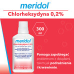 Meridol Clorhexidină 0,2%, apă de gură, fără alcool, 300 ml