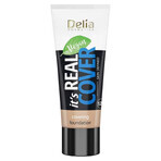 Delia It's Real Cover, fondotinta correttivo rivitalizzante e idratante, 203 latte, 30 ml