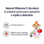 Naturell Vitamin C für Kinder 50 mg, Holunder- und Apfelgeschmack, 60 Kautabletten