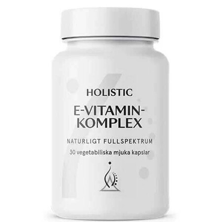 Holistic E-vitamin Komplex, 30 capsules