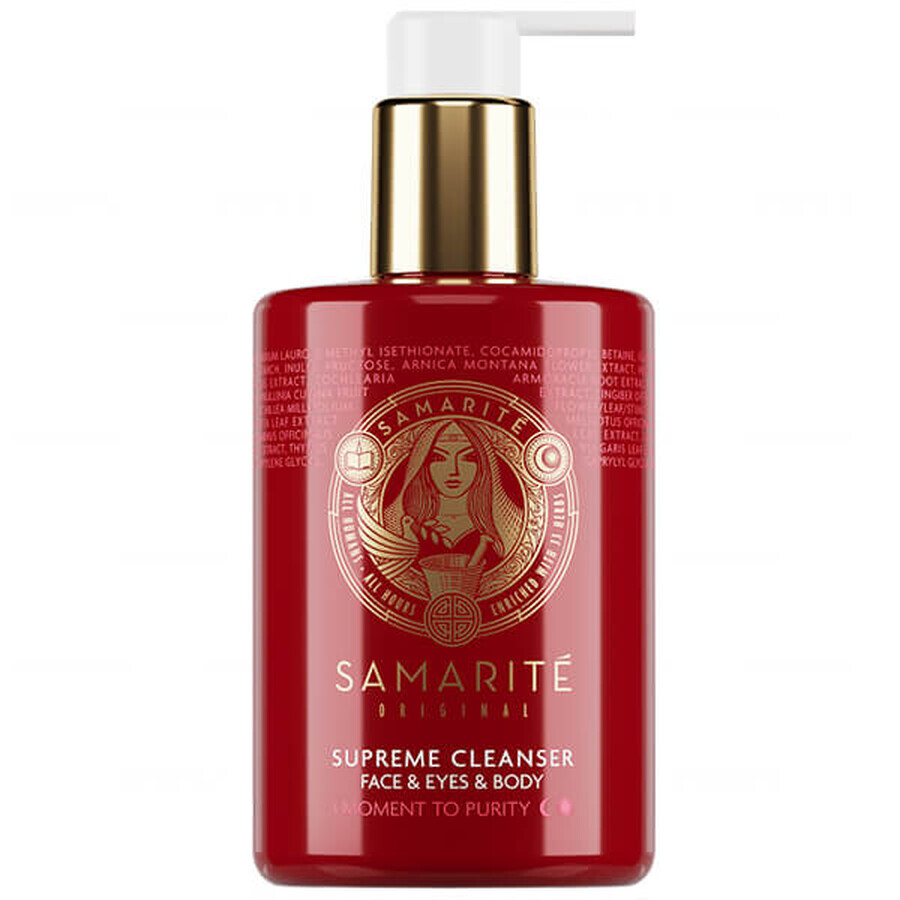 Samarité Supreme Cleanser, prebiotische reinigingsgel, alle huidtypes, 300 ml