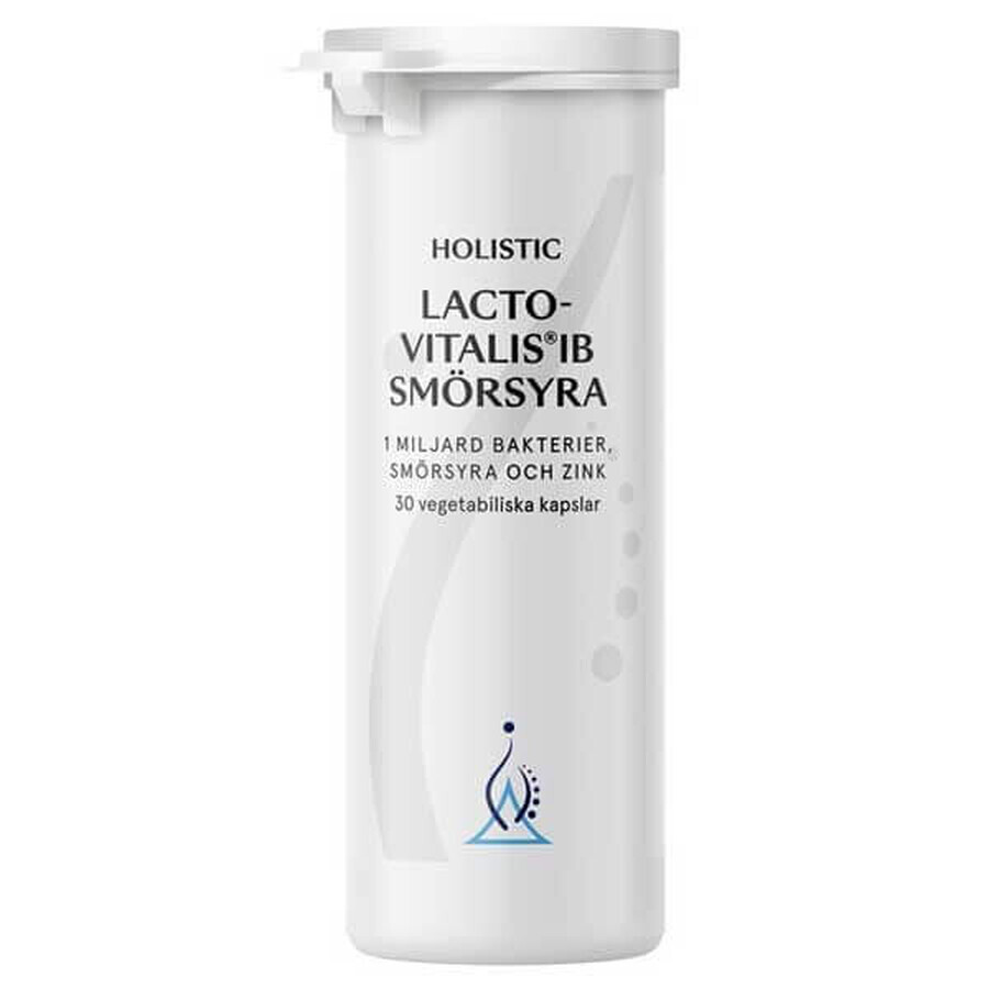 Holistic LactoVitalis IB Acido butirrico, 30 capsule vegetali