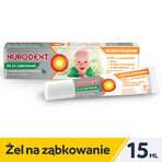 Nurodent, gel pentru dentiție, 15 ml