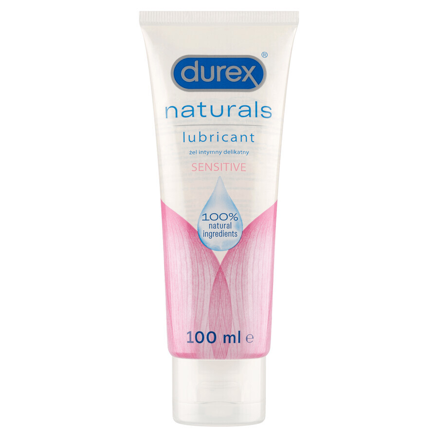 Durex Naturals Sensitive, gel intim delicat, 100 ml