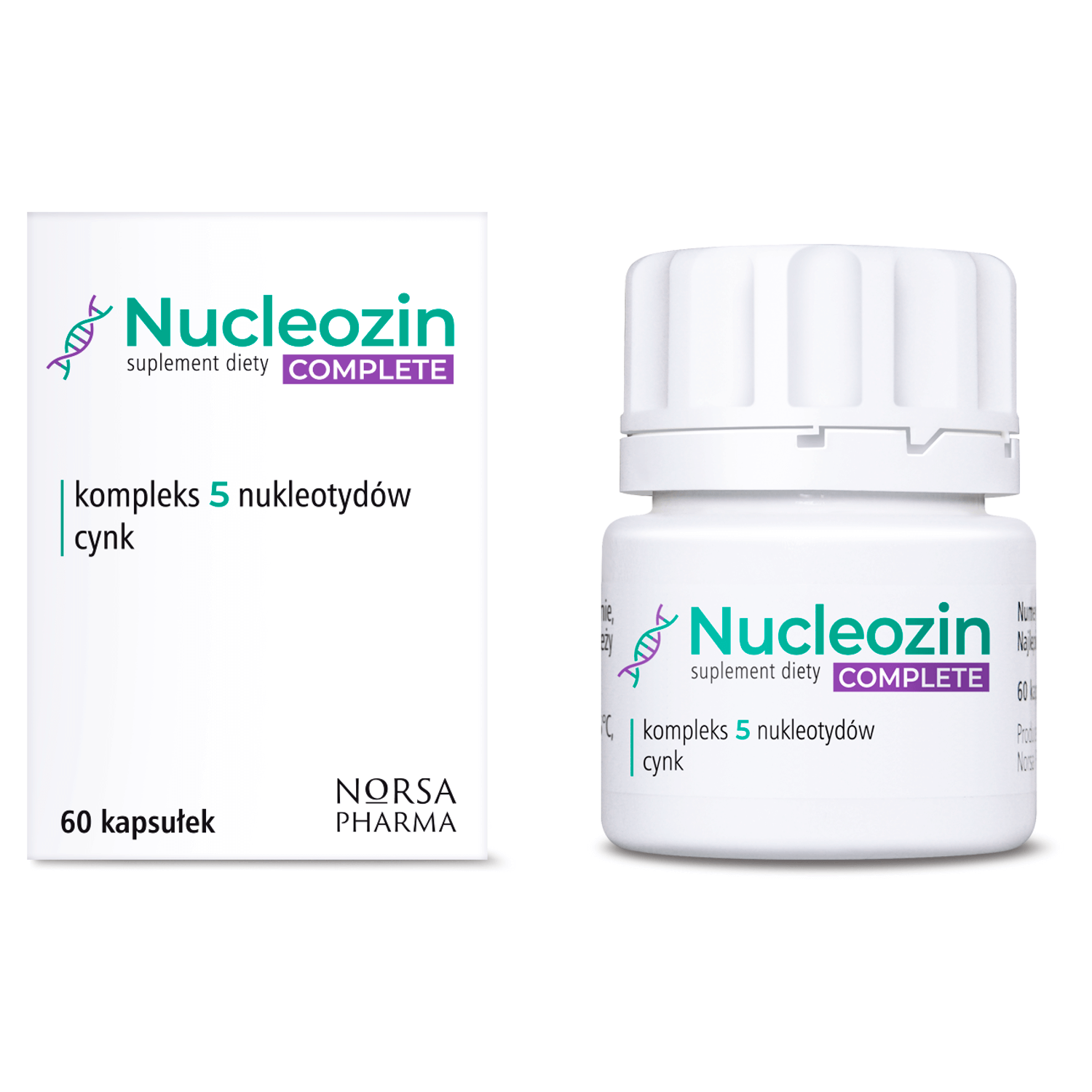 Nucleozin Complete, 60 capsule