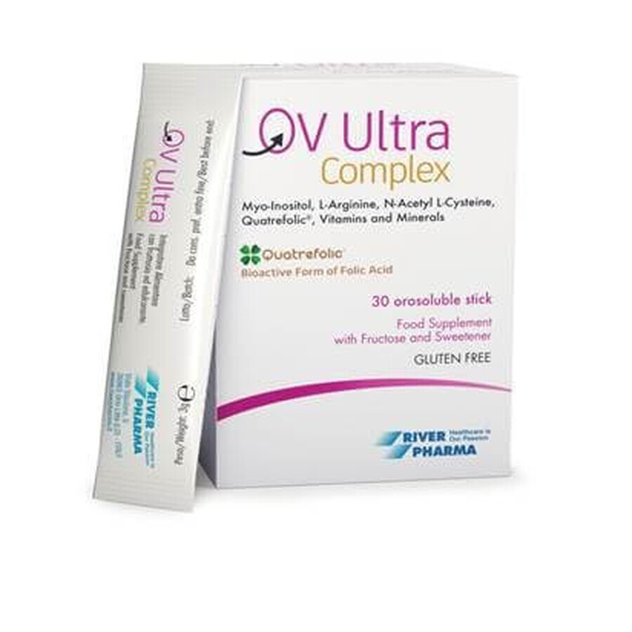 OV Ultra Complex, 30 plicuri, River Pharma