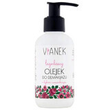 Vianek set espuma limpiadora facial calmante 150 ml + aceite desmaquillante 150 ml + crema facial de noche 50 ml